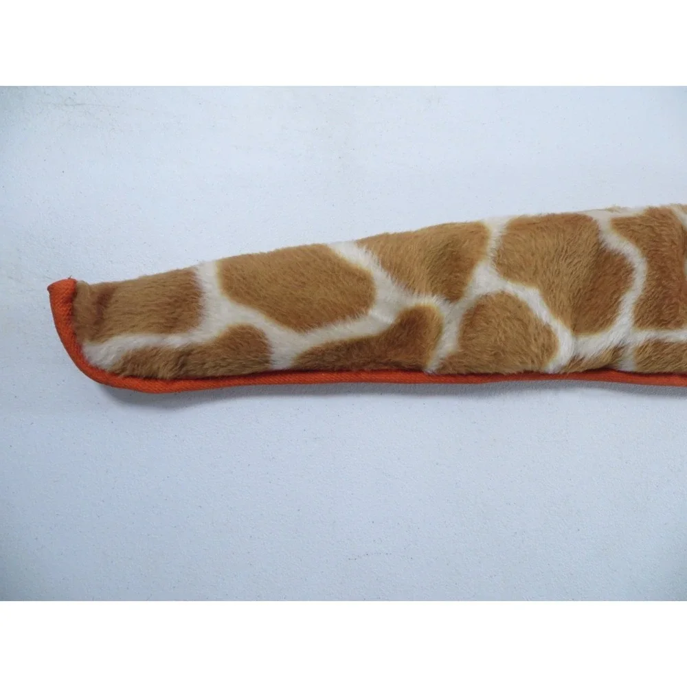 Vintage Giraffe Print‎ Fleece Orange Satin Lined Rifle Shotgun Sock Case Bag 48